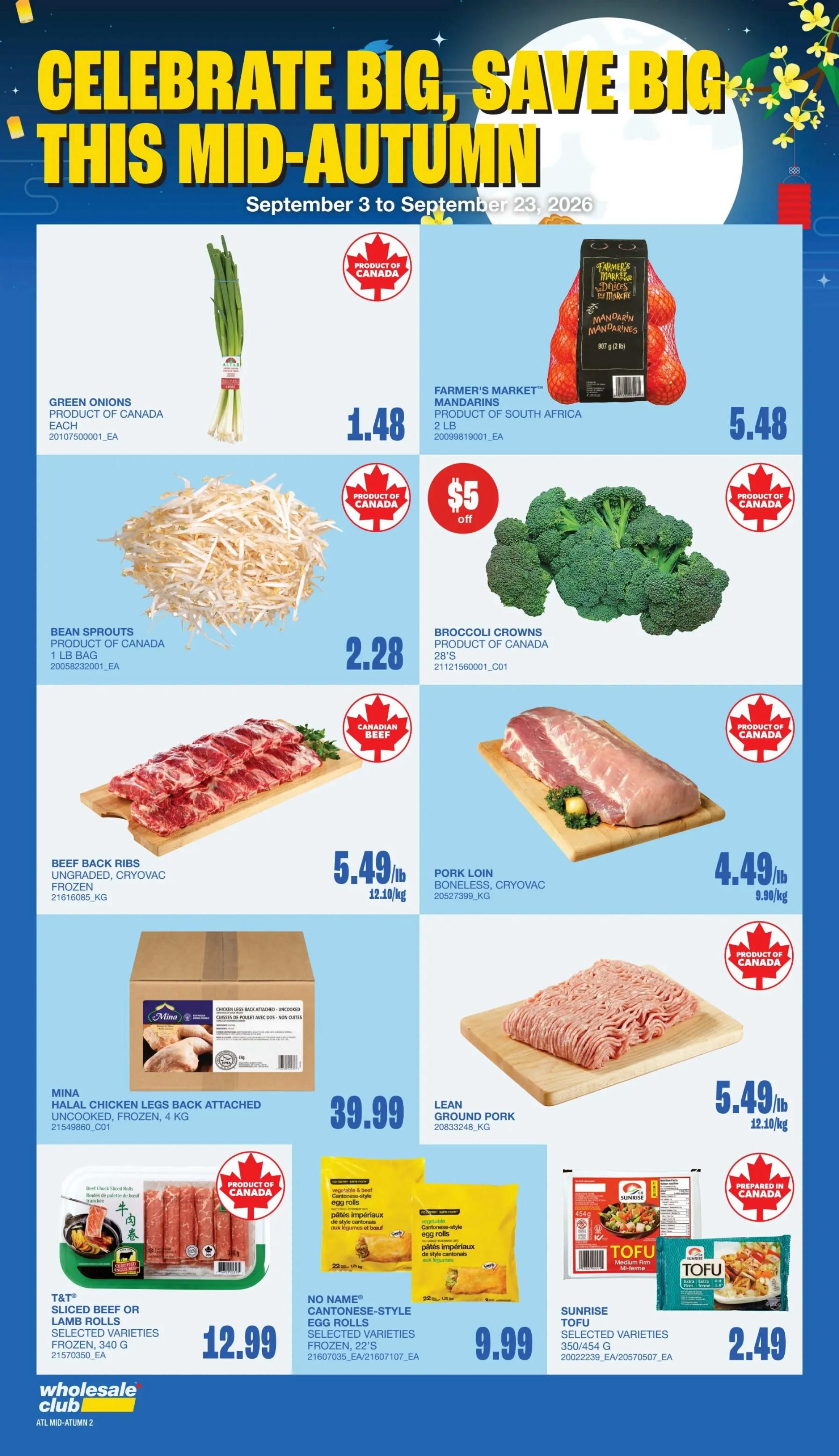 Wholesale Club (Atlantic) Flyer September 24 to 30