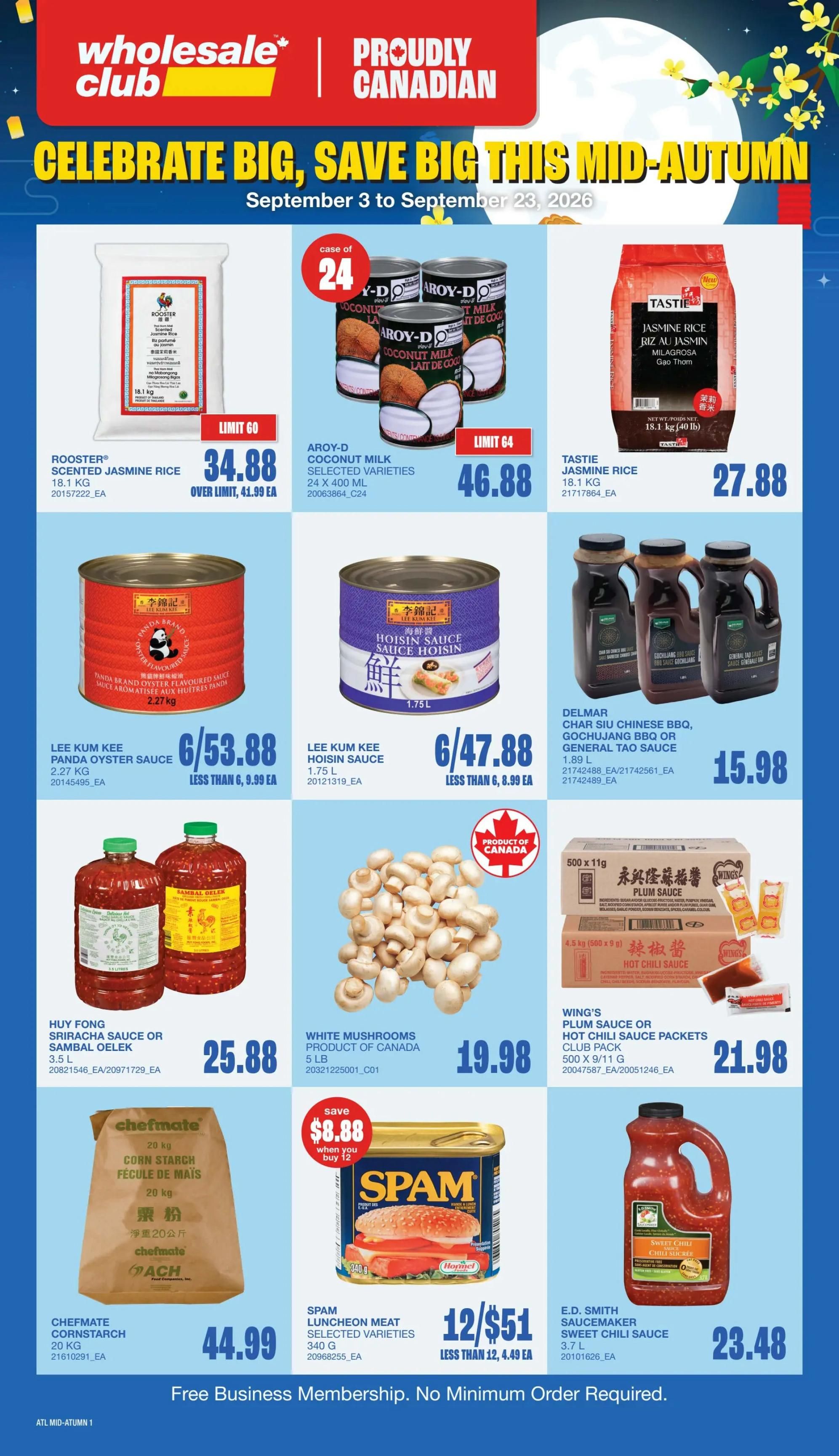 Wholesale Club (Atlantic) Flyer September 24 to 30
