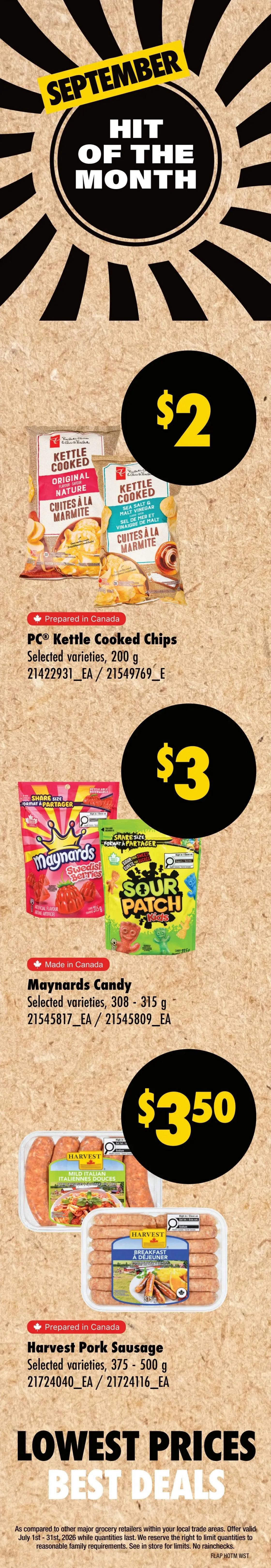 Wholesale Club (West) Flyer September 24 to 30
