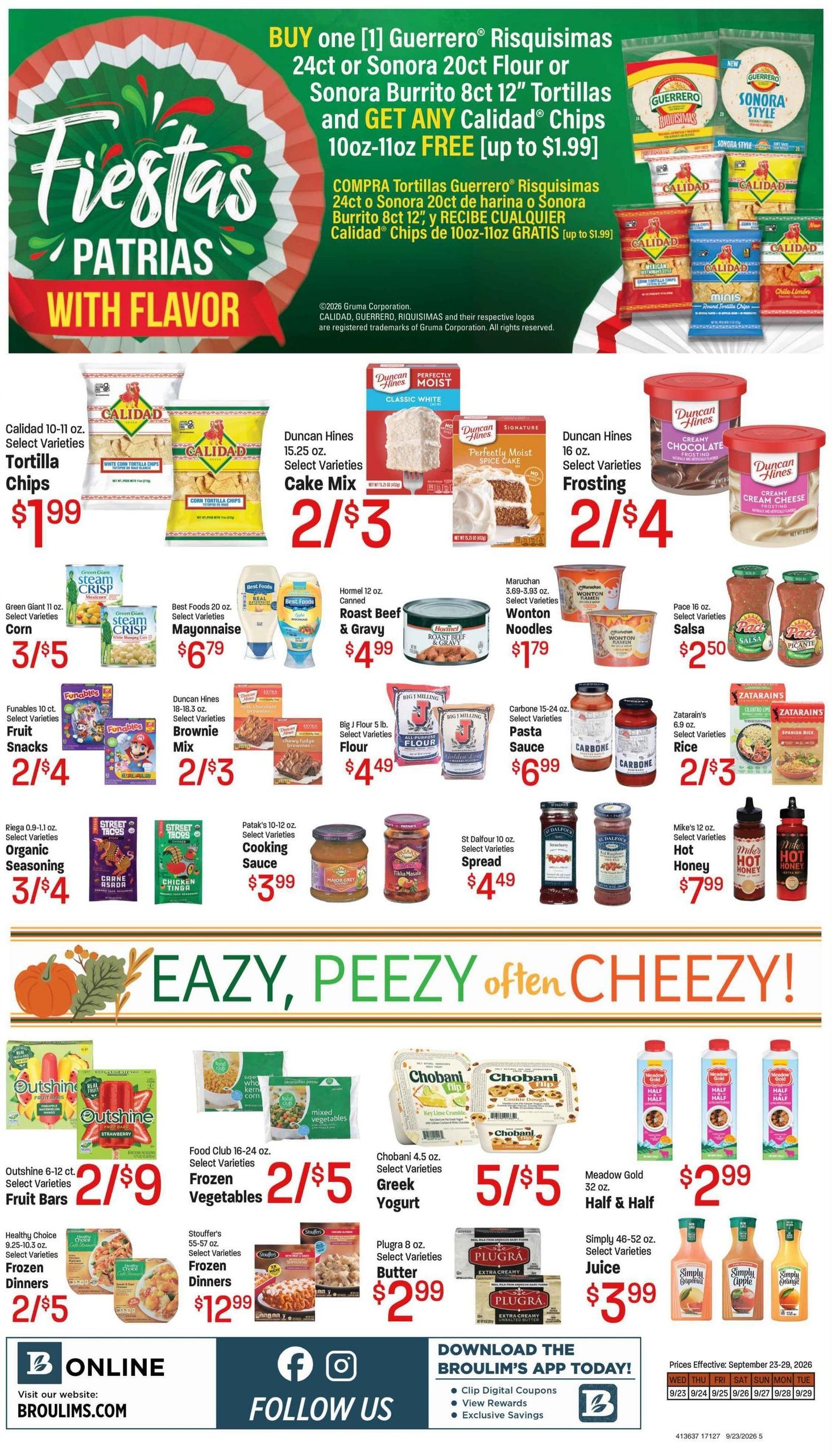 Broulim's (Ashton Area, ID) Weekly Ad September 23 - 29, 2026