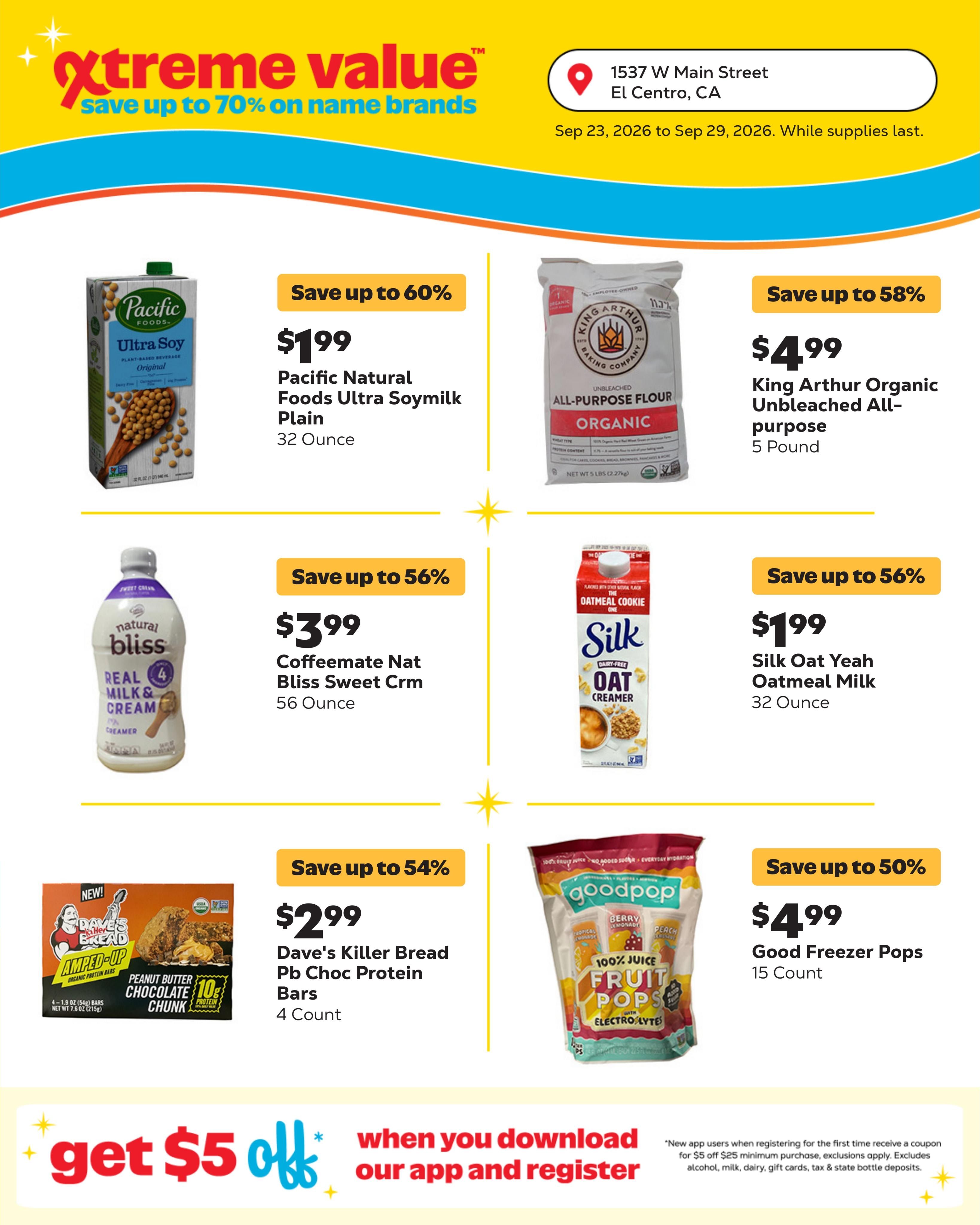 Grocery Outlet (Holtville Area, CA) Weekly Ad September 23 - 29, 2026