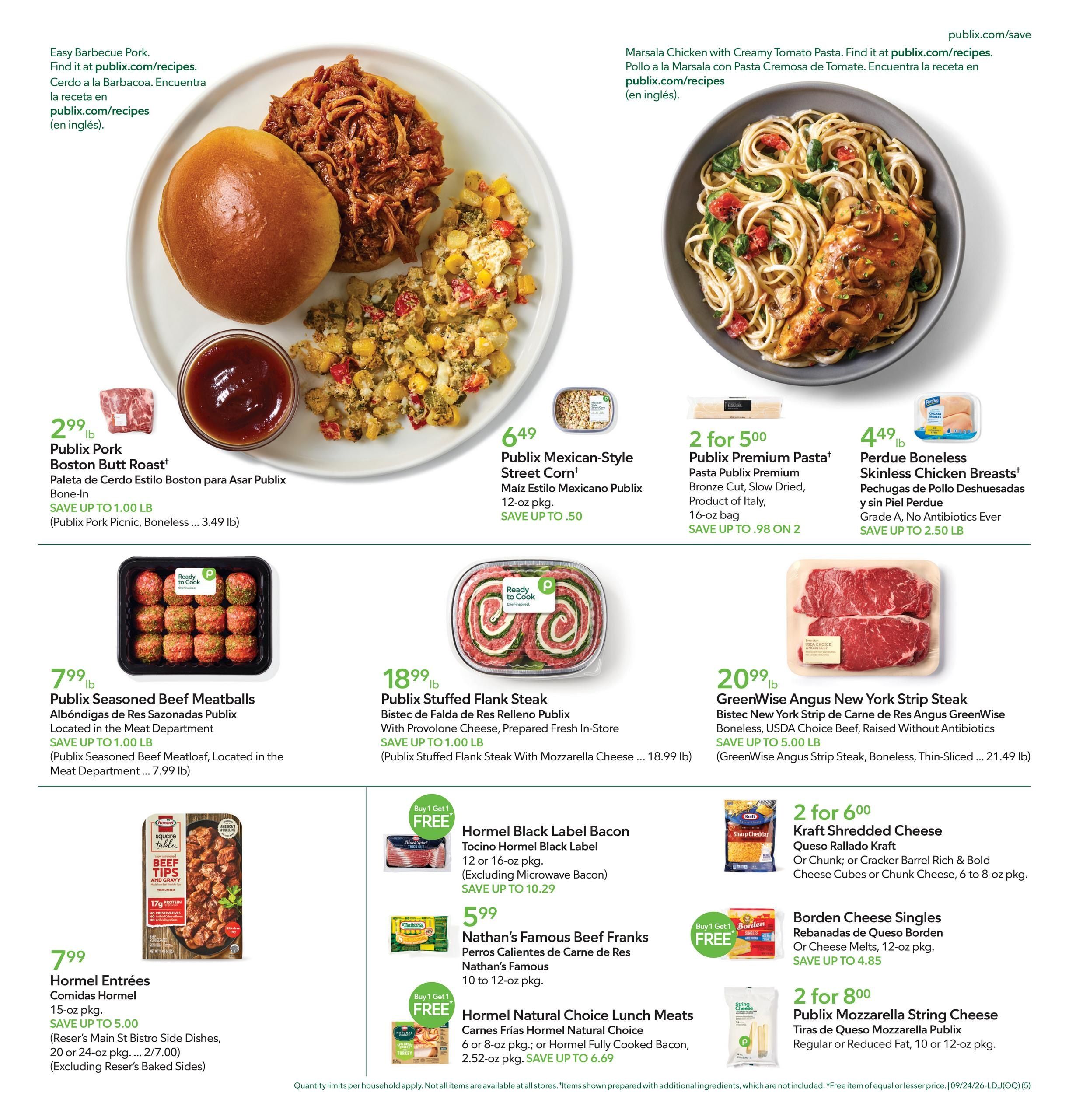 Publix (Deltona Area, FL) Anuncio Semanal Español Weekly Ad September 24 - 30, 2026