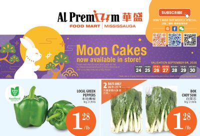 Al Premium Food Mart (Mississauga) Flyer September 24 to 30