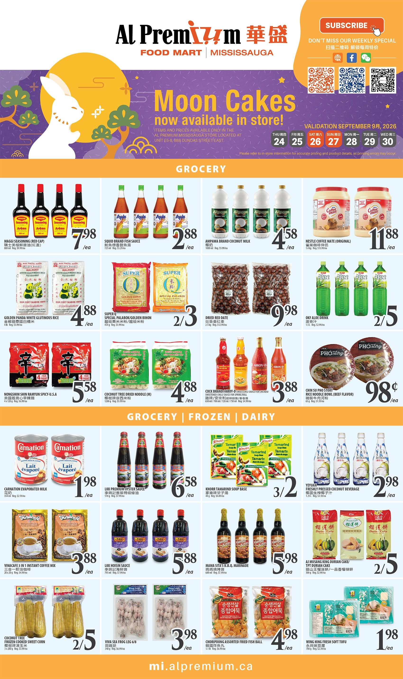Al Premium Food Mart (Mississauga) Flyer September 24 to 30