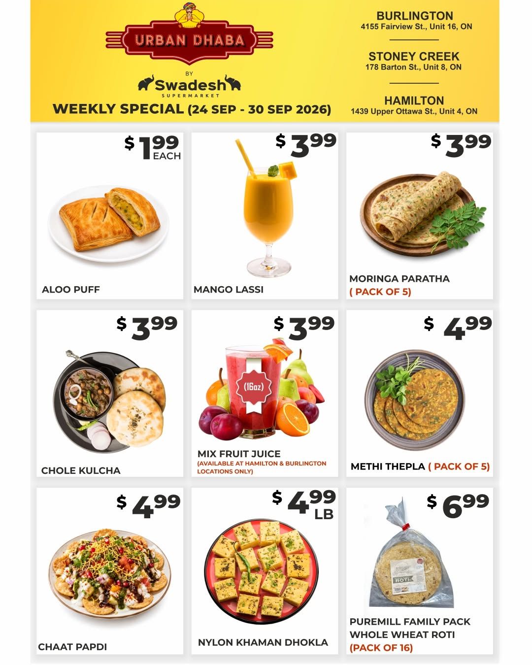 Swadesh Supermarket Flyer September 24 to 30