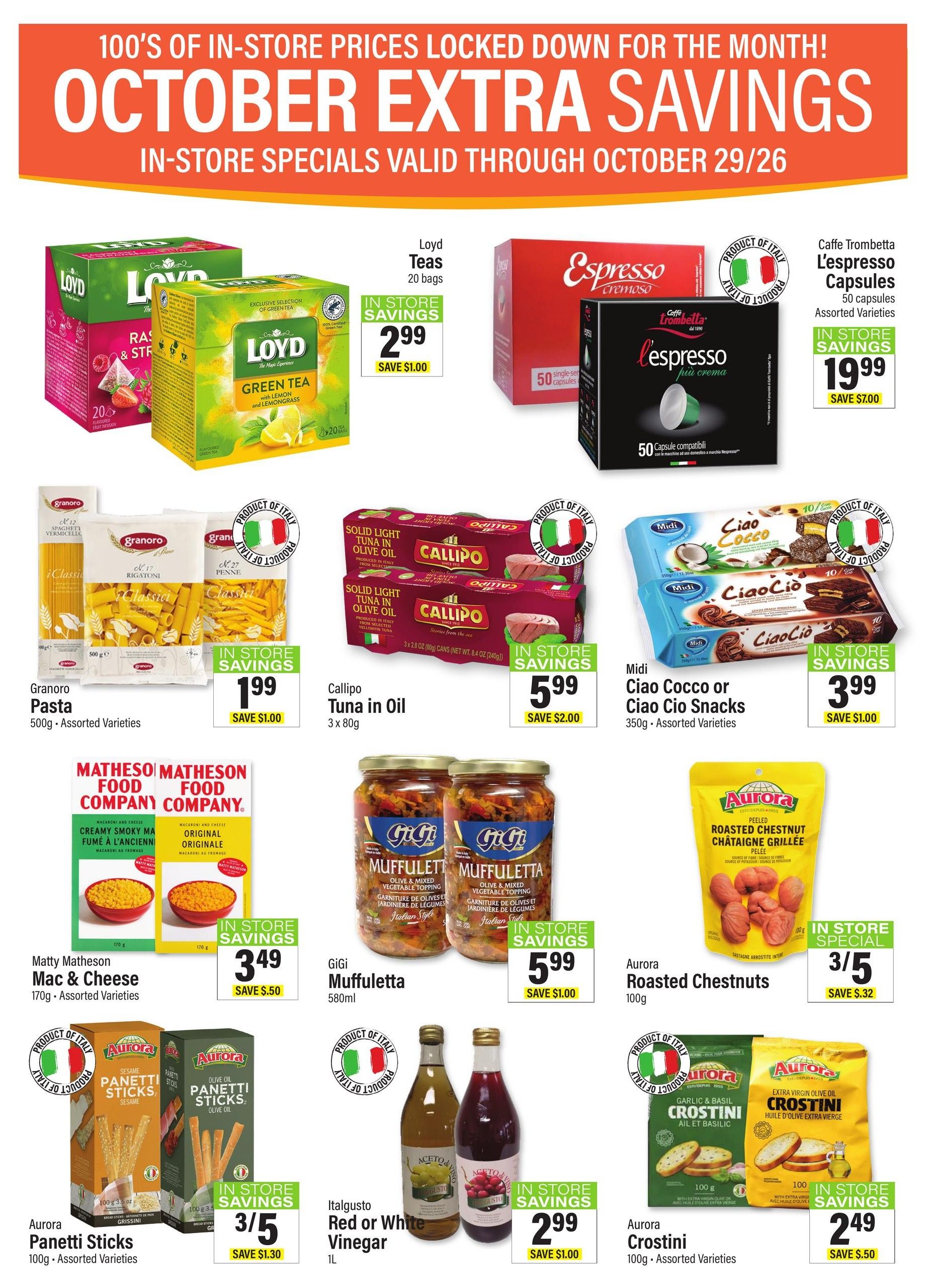 Commisso's Fresh Foods Flyer September 25 to October 1