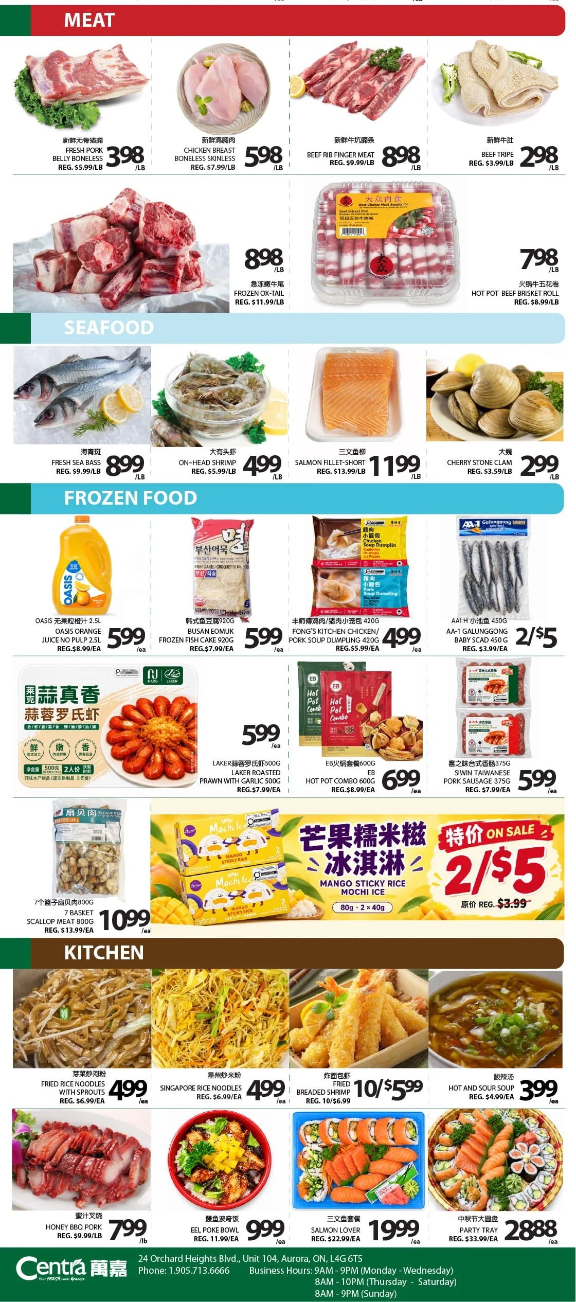 Centra Foods (Aurora) Flyer September 25 to October 1
