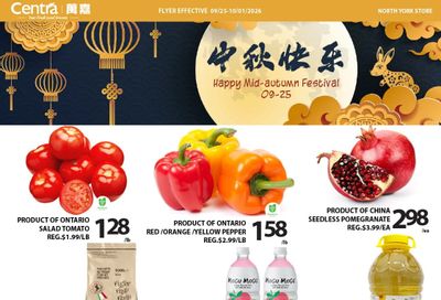Centra Foods (North York) Flyer September 25 to October 1