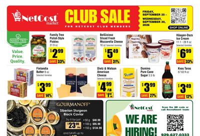 NetCost Market (New Jersey, Pennsylvania) Weekly Ad September 25 - 30, 2026