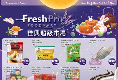 FreshPro Foodmart (Richmond Hill) Flyer September 25 to October 1