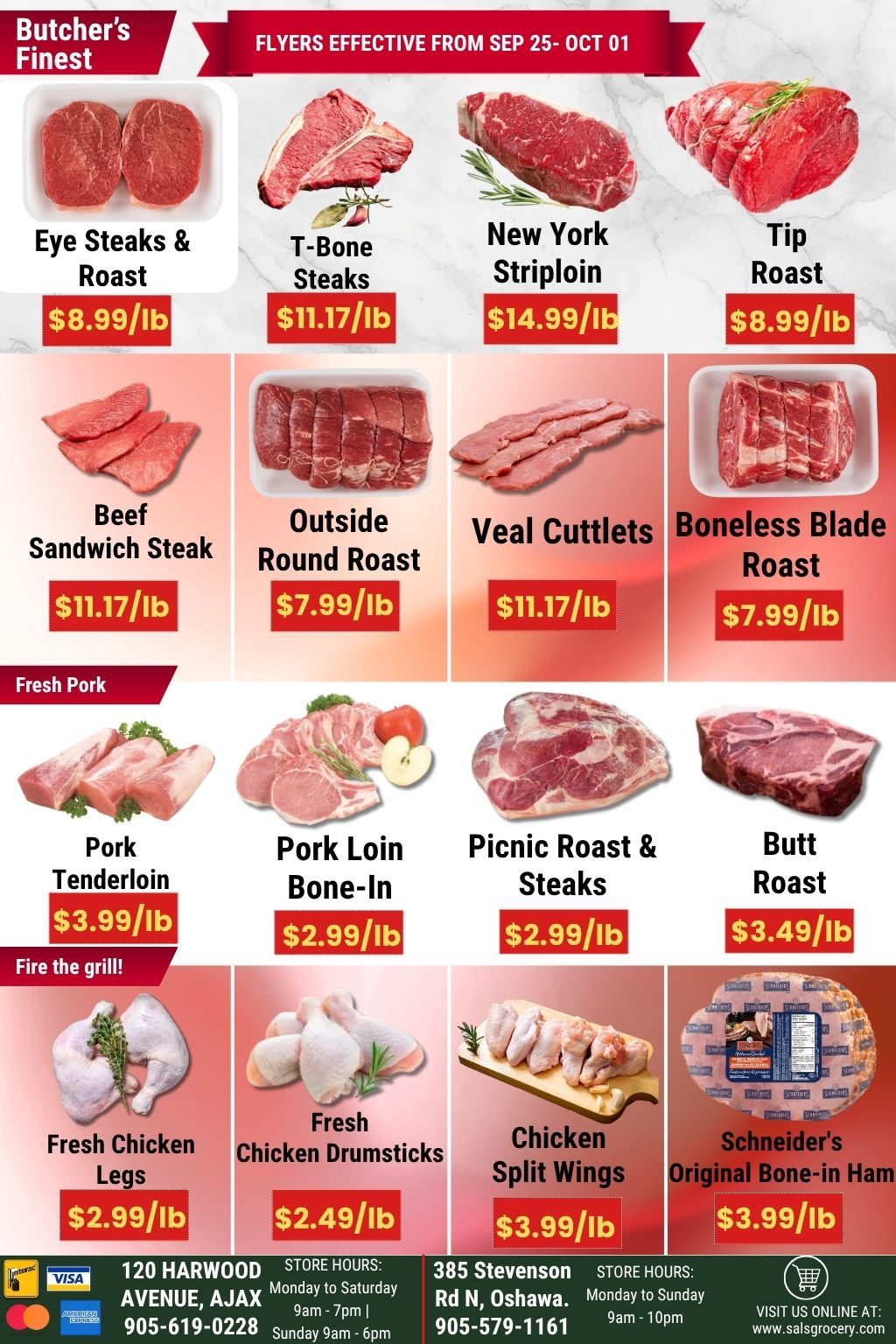 Sal's Grocery Flyer September 25 to October 1