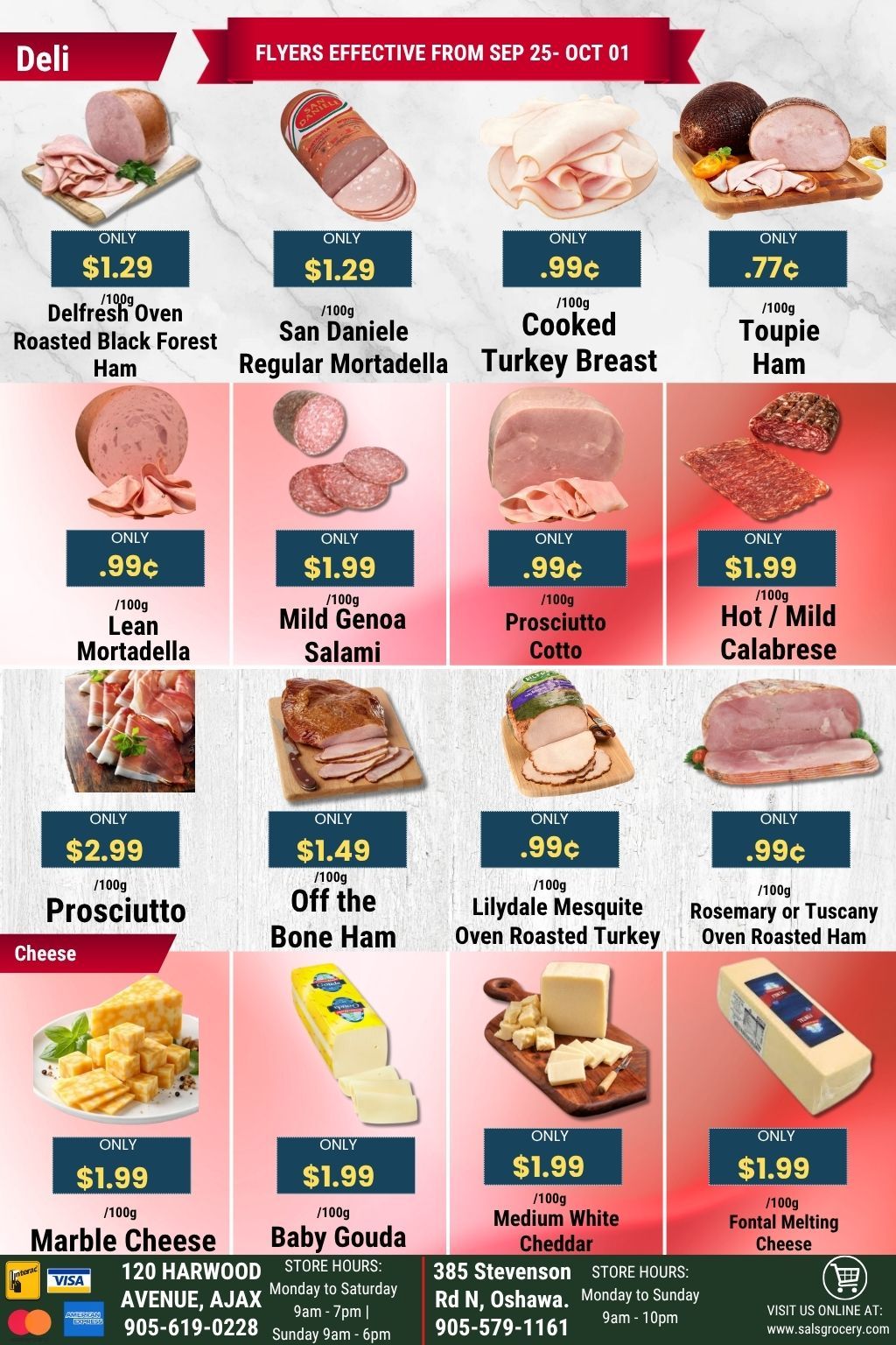 Sal's Grocery Flyer September 25 to October 1