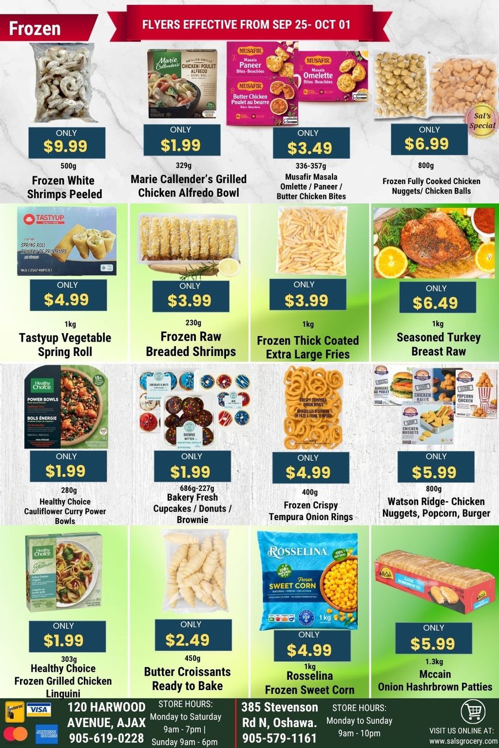 Sal's Grocery Flyer September 25 to October 1