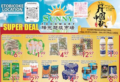 Sunny Foodmart (Etobicoke) Flyer September 25 to October 1