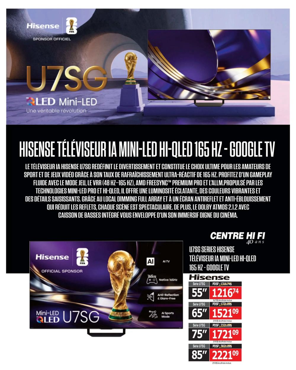 Centre Hi-Fi Flyer September 25 to October 1