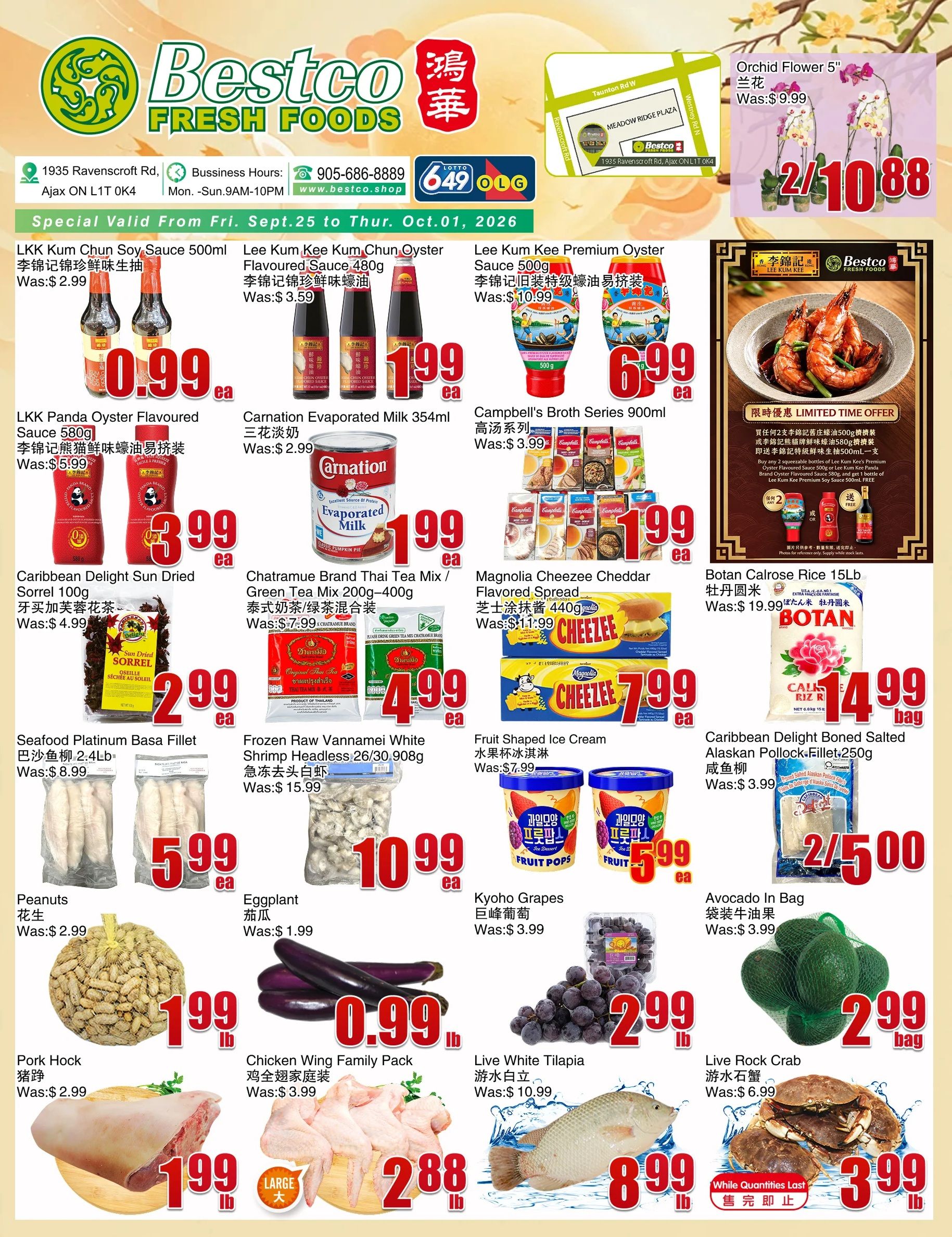 BestCo Food Mart (Ajax) Flyer September 25 to October 1