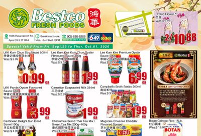 BestCo Food Mart (Ajax) Flyer September 25 to October 1