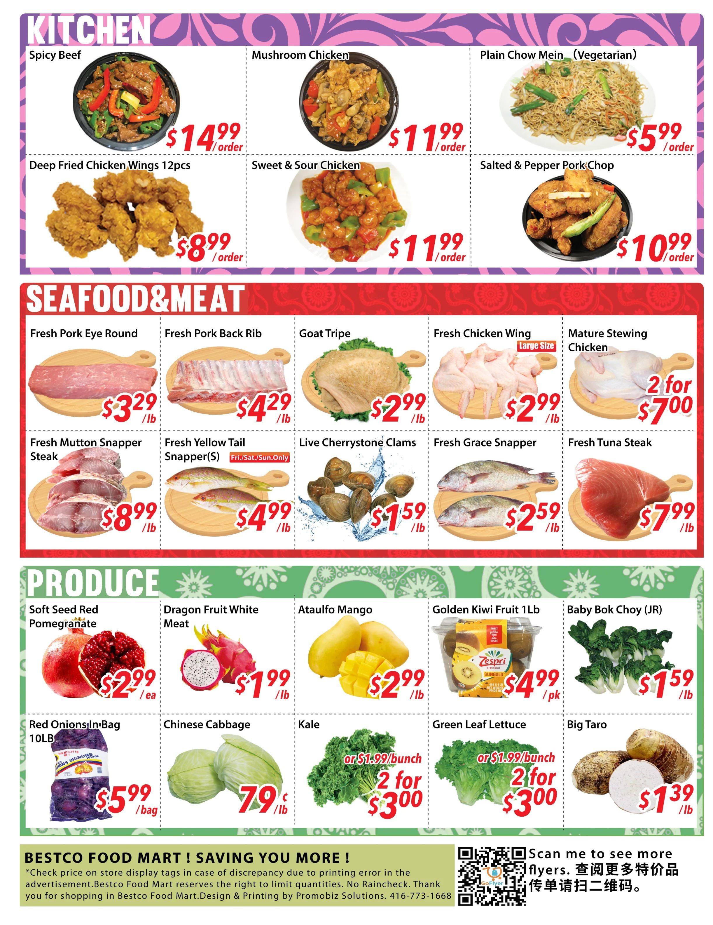 BestCo Food Mart (Etobicoke) Flyer September 25 to October 1