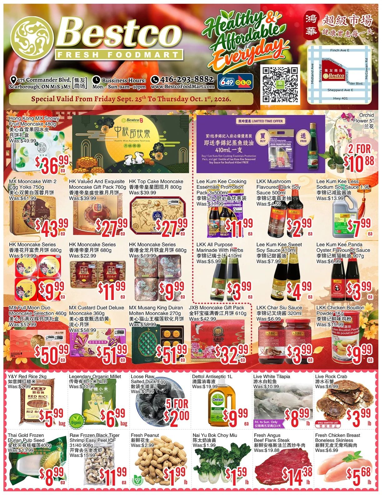 BestCo Food Mart (Scarborough) Flyer September 25 to October 1