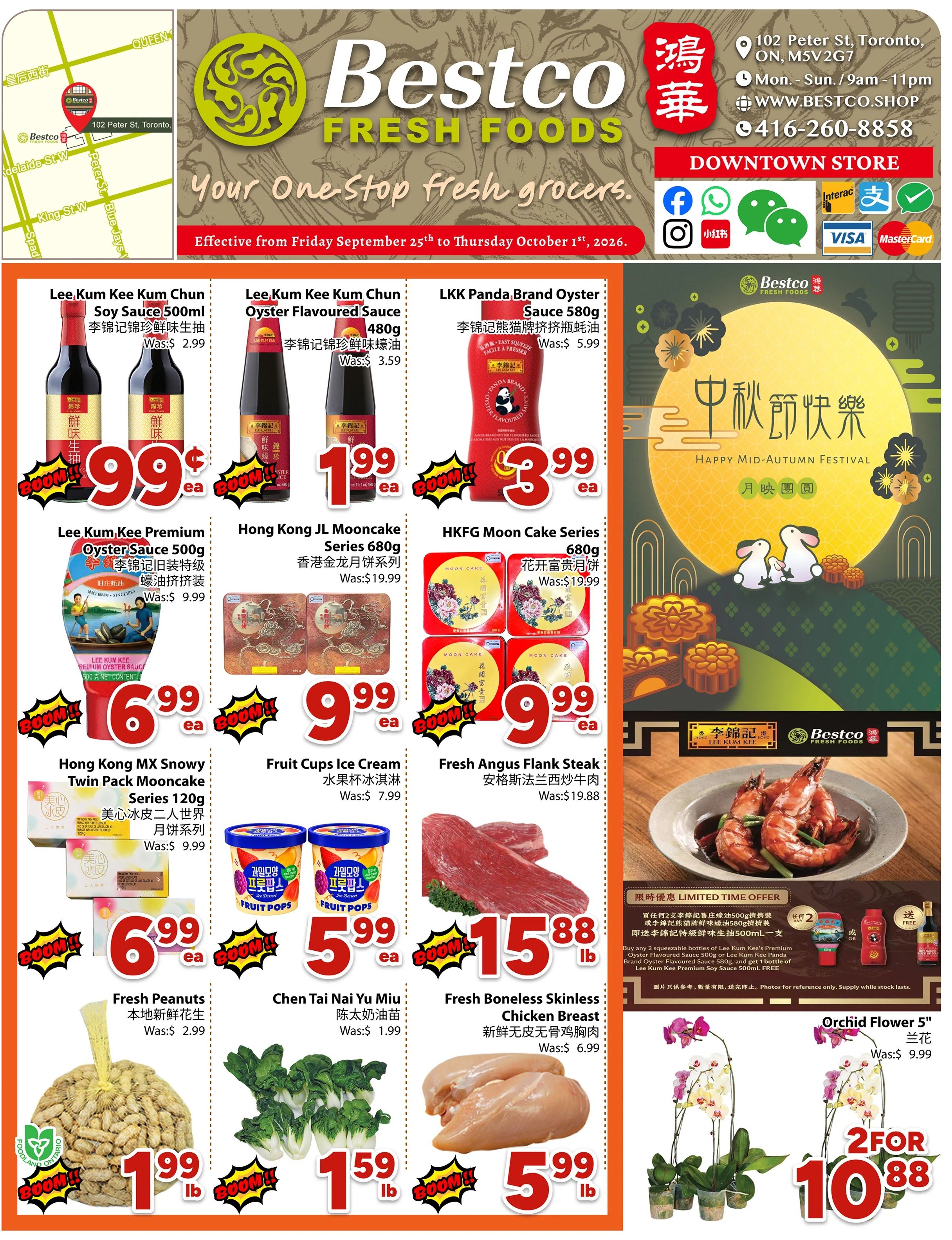 BestCo Food Mart (Downtown Toronto) Flyer September 25 to October 1