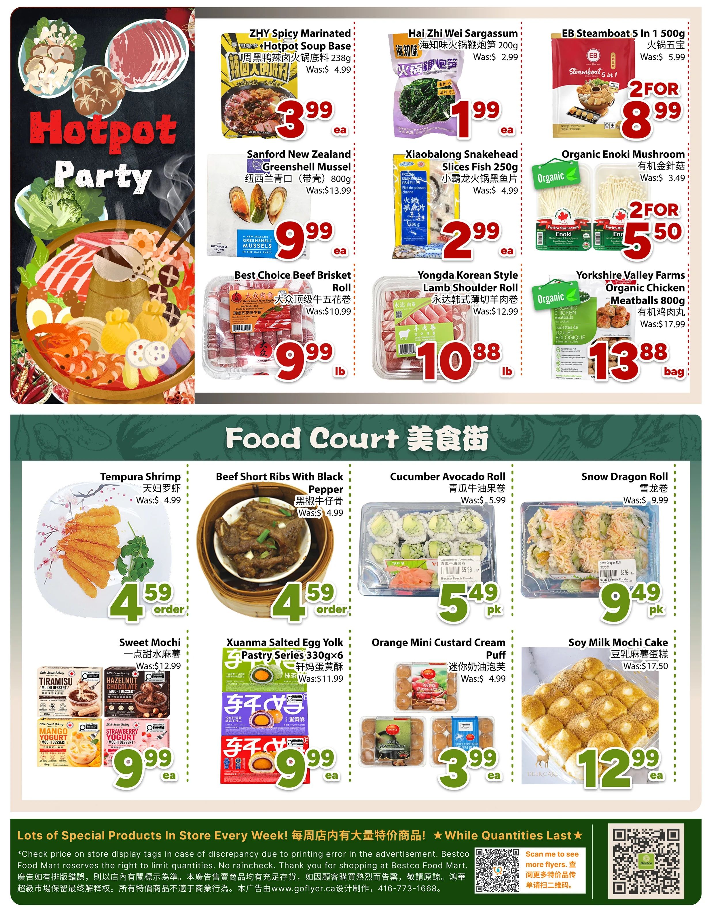 BestCo Food Mart (Downtown Toronto) Flyer September 25 to October 1