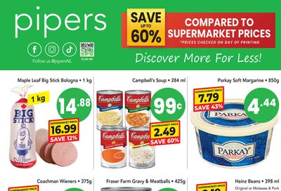 Pipers Superstore Flyer September 24 to 30