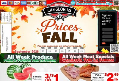 Mercado Las Glorias (Moreno Valley Area, CA) Weekly Ad September 23 - 29, 2026
