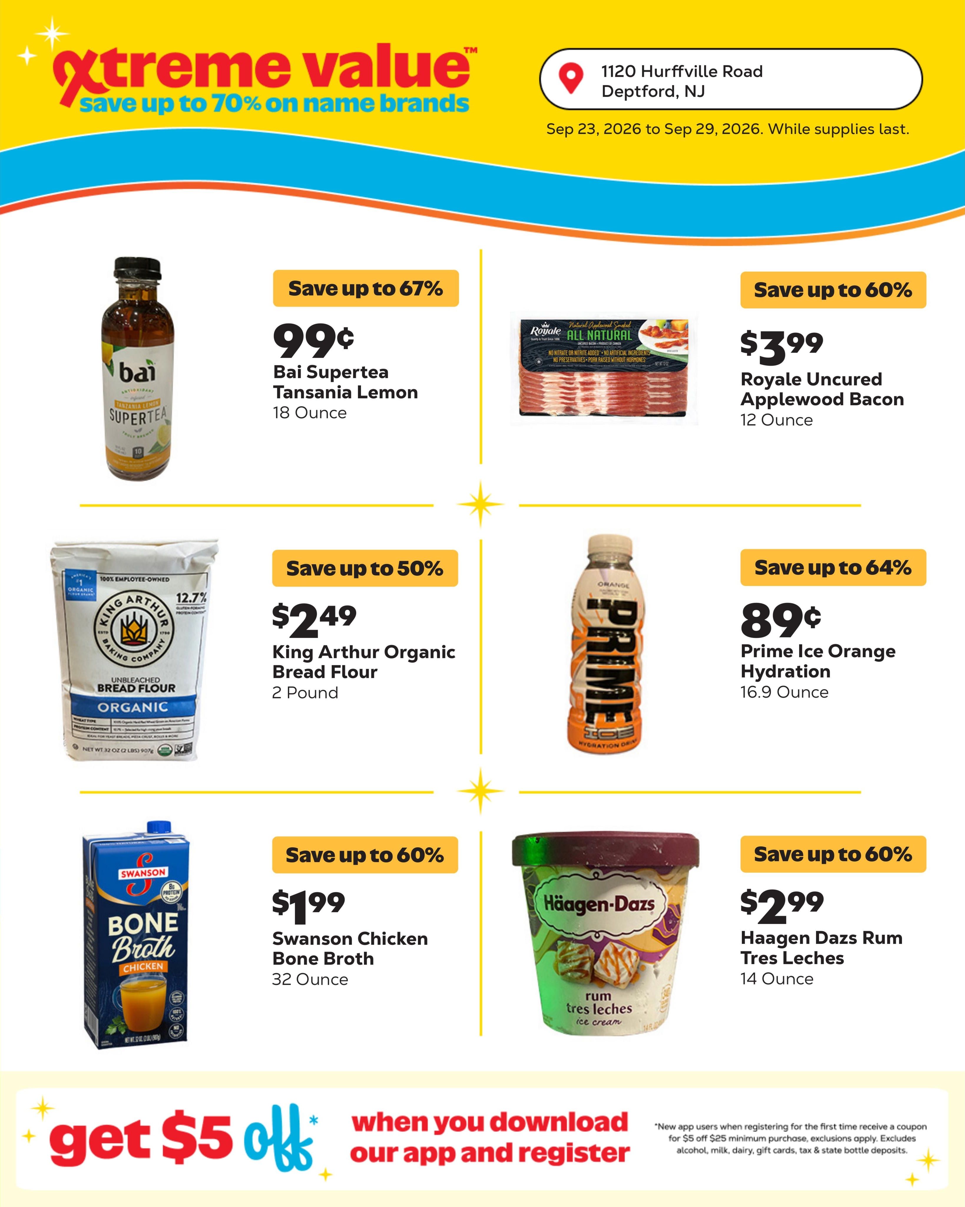 Grocery Outlet (Haddonfield Area, NJ) Weekly Ad September 23 - 29, 2026