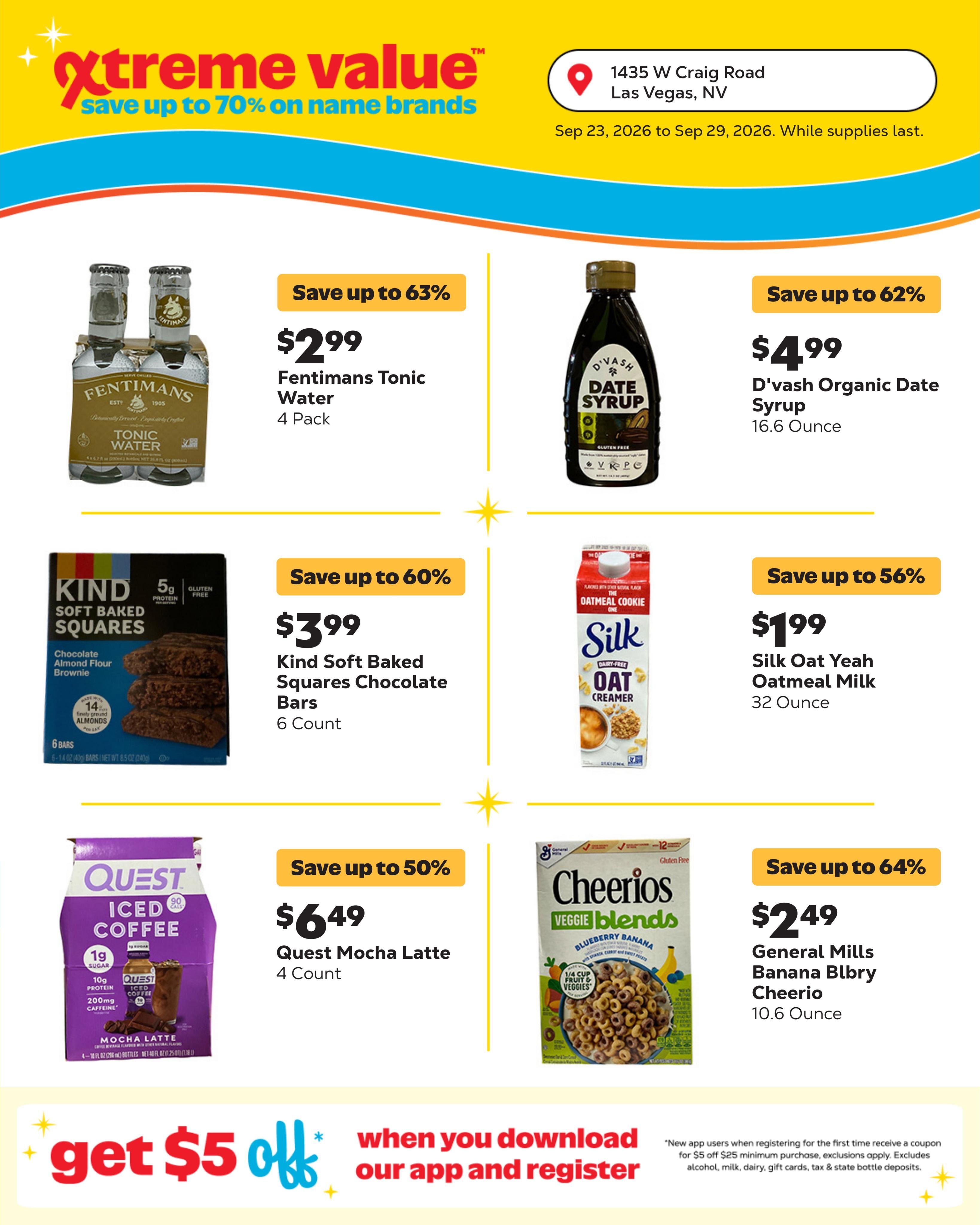 Grocery Outlet (North Las Vegas Area, NV) Weekly Ad September 23 - 29, 2026