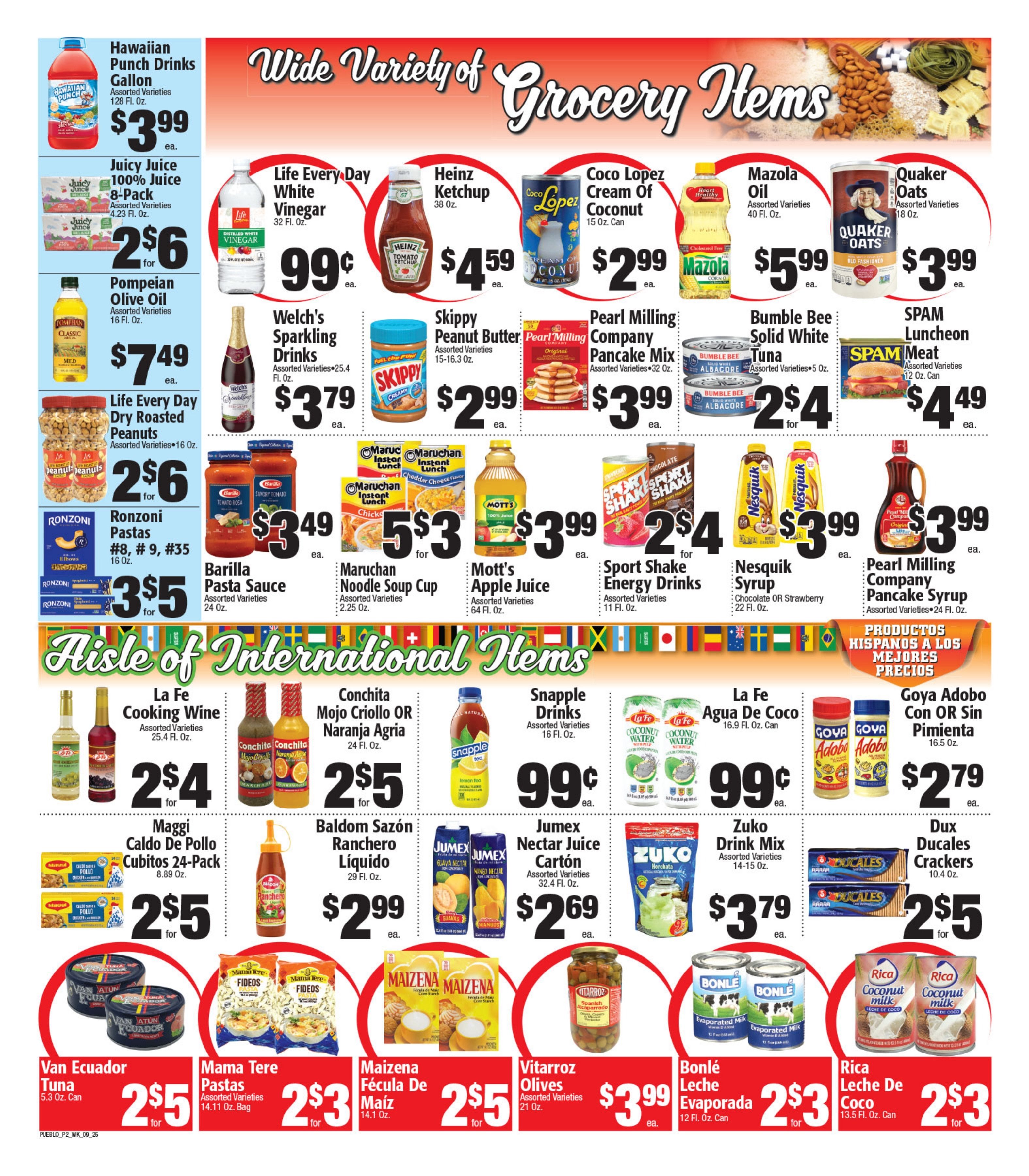 Pueblo Meat Market (880 Mt. Prospect Avenue, Newark, NJ) Weekly Ad September 26 - October 2, 2026