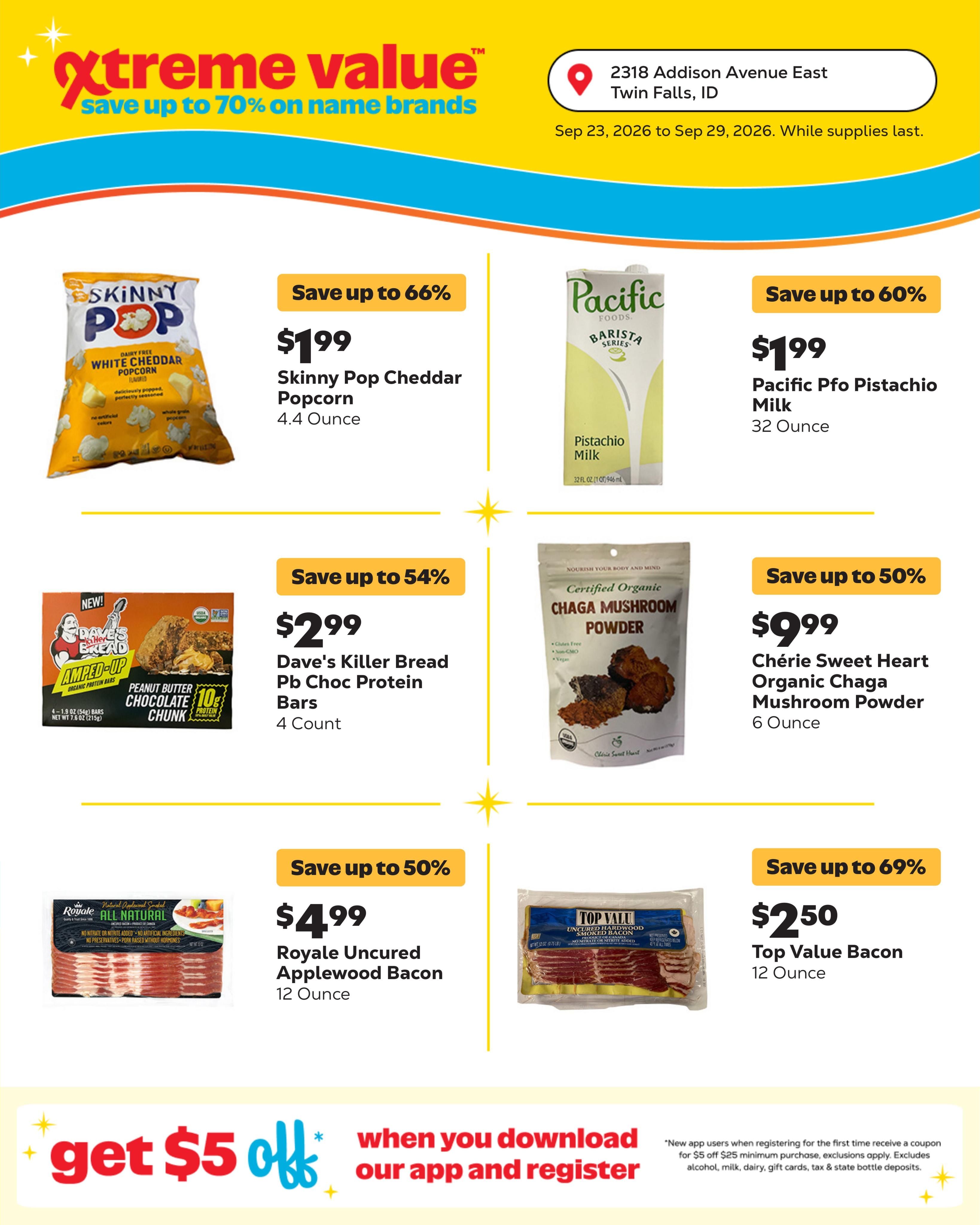 Grocery Outlet (Buhl Area, ID) Weekly Ad September 23 - 29, 2026