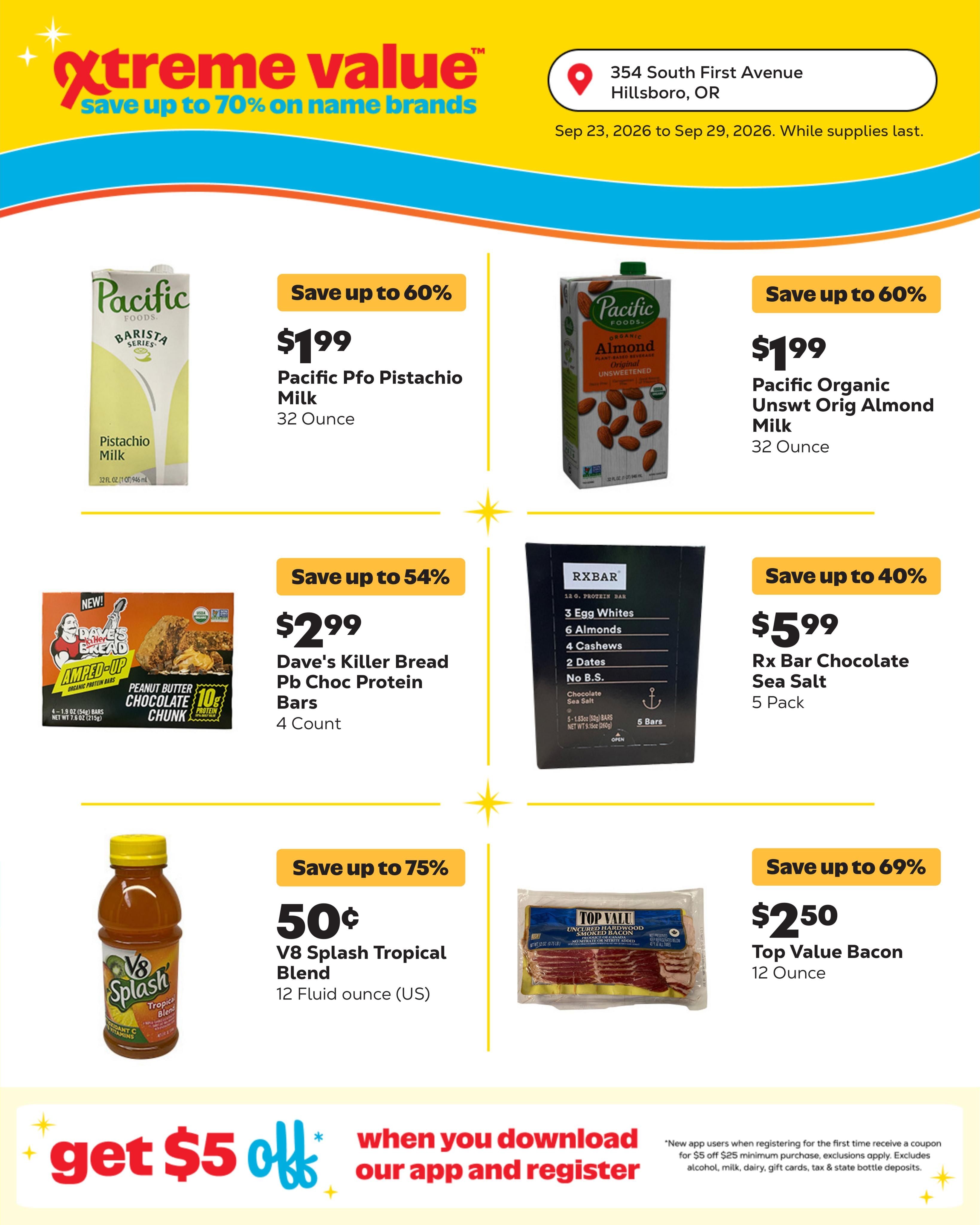 Grocery Outlet (Hillsboro Area, OR) Weekly Ad September 23 - 29, 2026