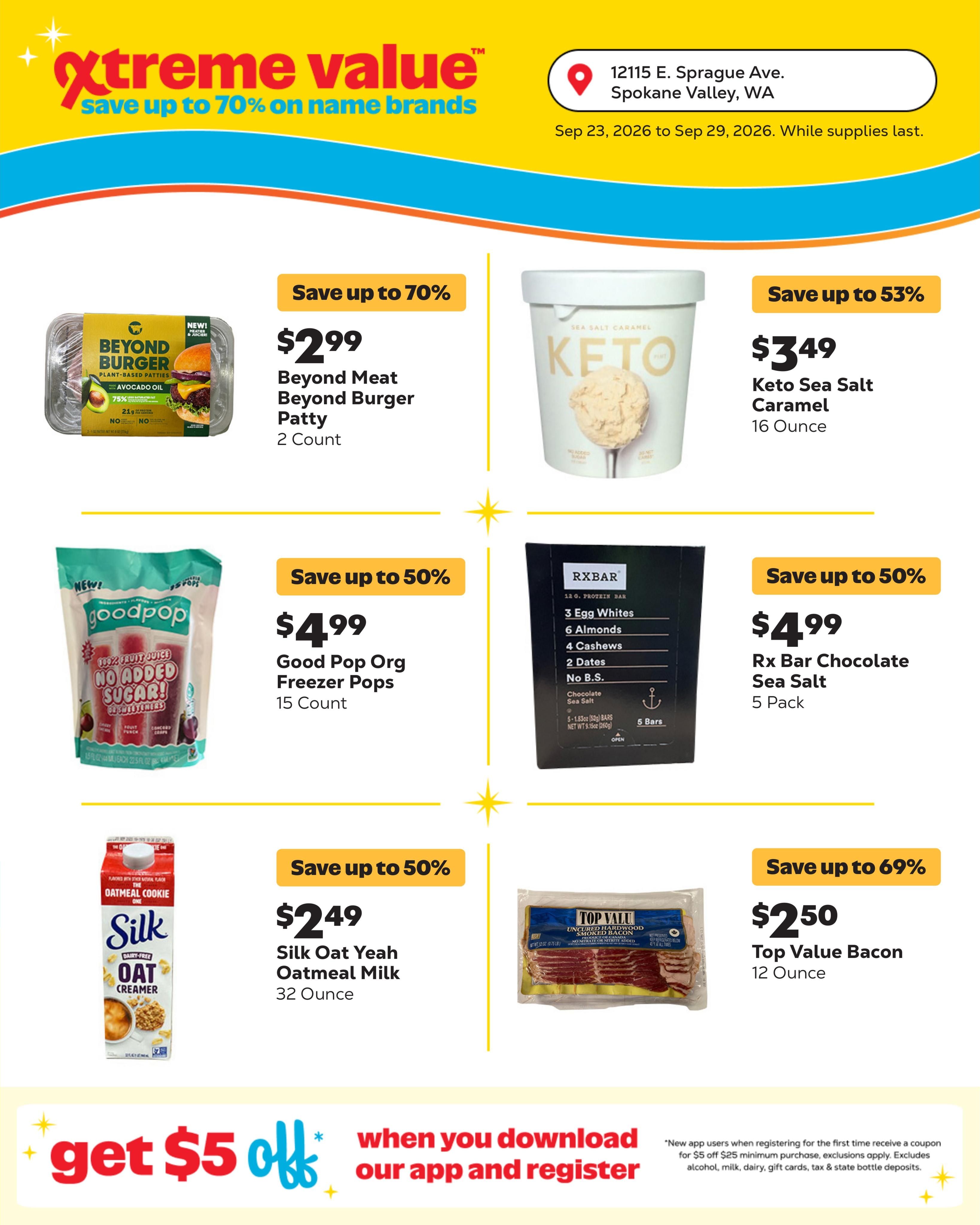 Grocery Outlet (Mica Area, WA) Weekly Ad September 23 - 29, 2026