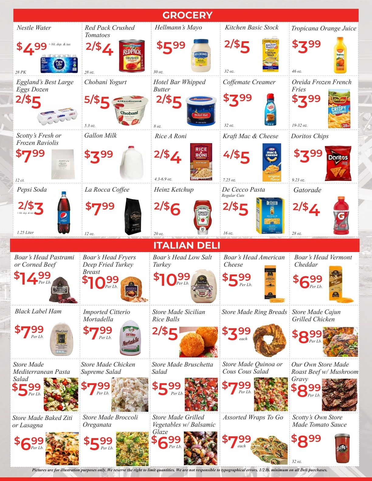 Scotty's Marketplace Weekly Ad September 25 - October 1, 2026