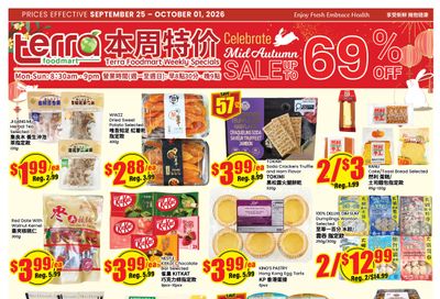 Terra Foodmart Flyer September 25 to October 1