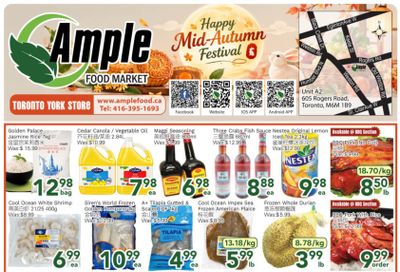 Ample Food Market (North York) Flyer September 25 to October 1