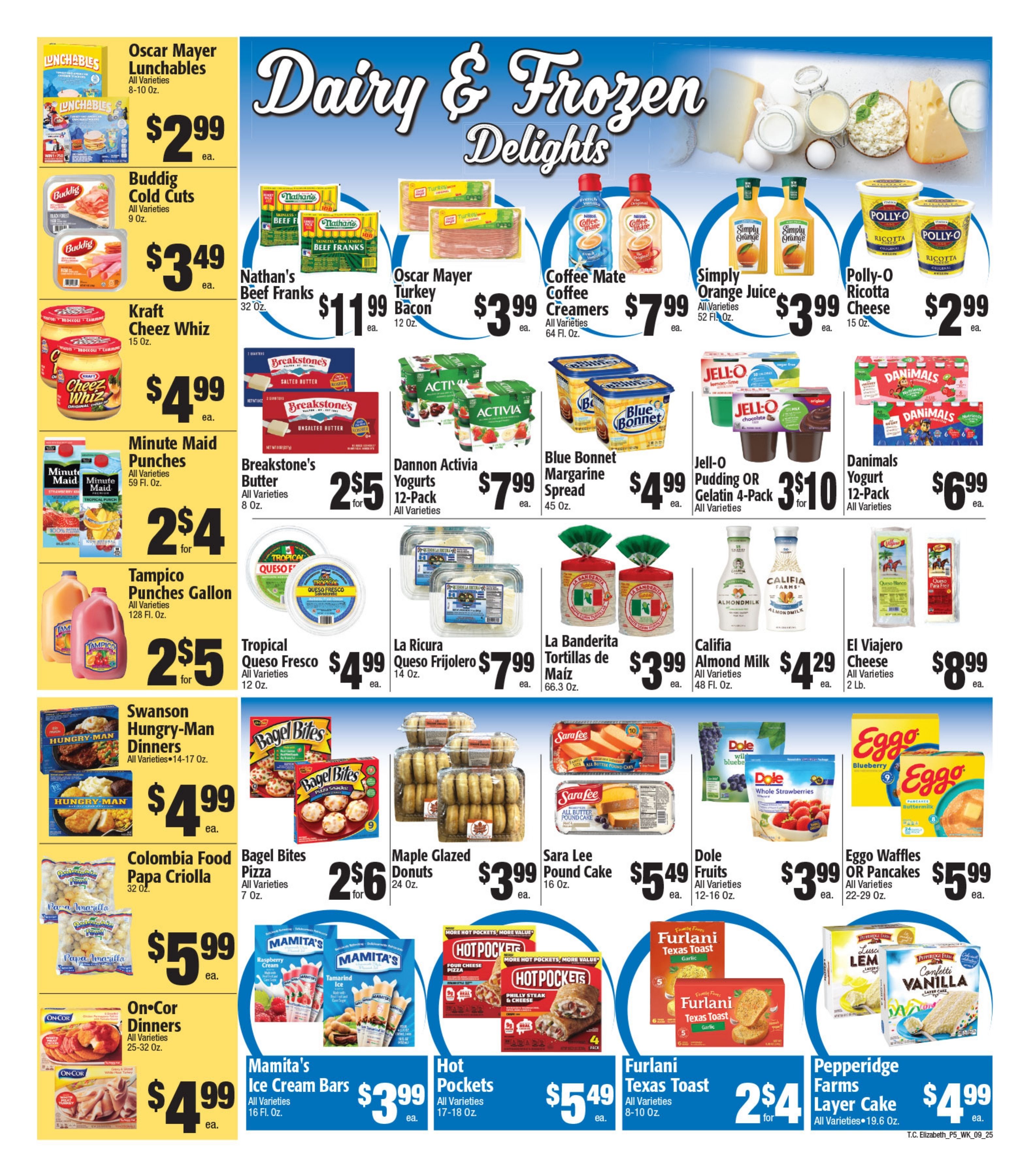 Twin City Supermarket (1016 Sherman Avenue, Elizabeth, NJ) Weekly Ad September 26 - October 2, 2026
