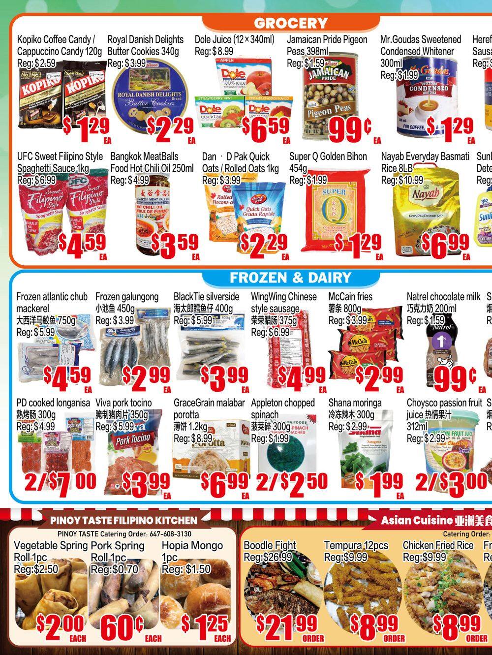 Fusion Supermarket (Scarborough) Flyer September 25 to October 1