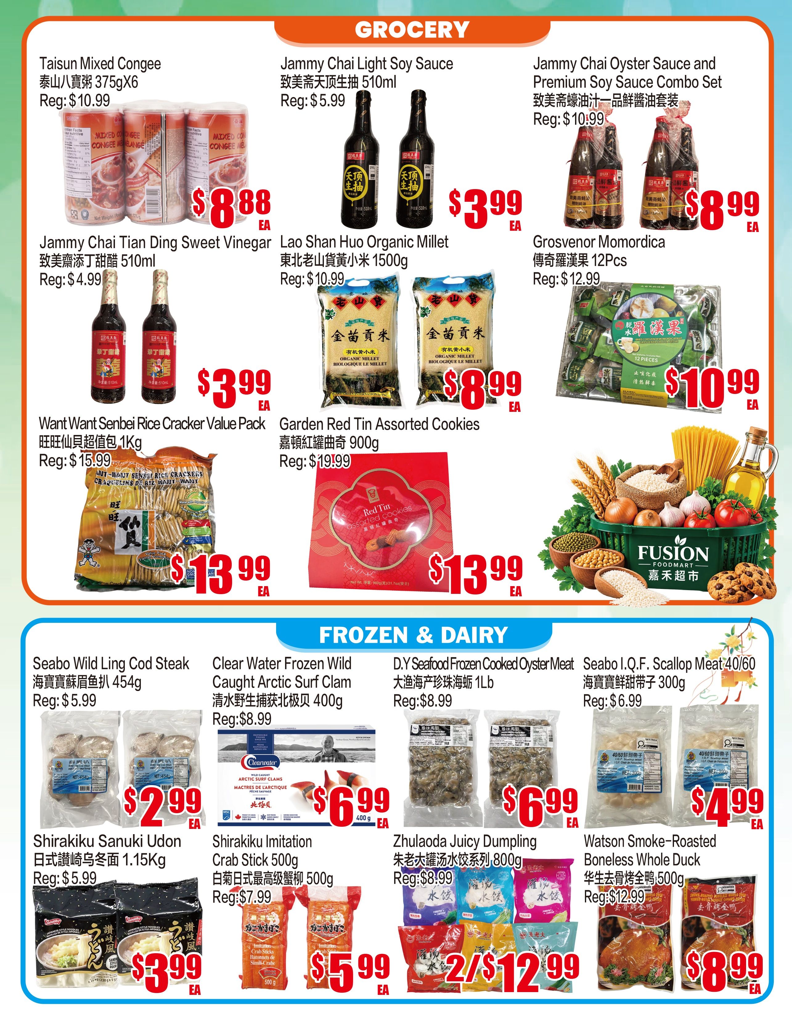 Fusion Supermarket (Unionville)  Flyer September 25 to October 1