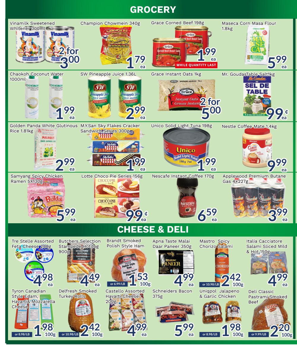 Oceans Fresh Food Market (Brampton) Flyer September 25 to October 1