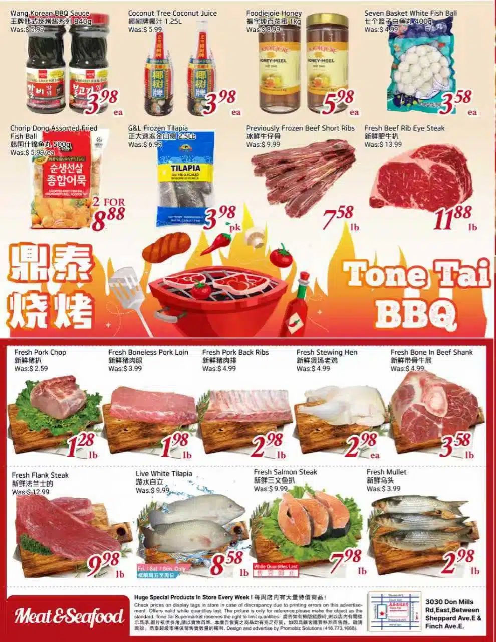 Tone Tai Supermarket Flyer September 25 to October 1