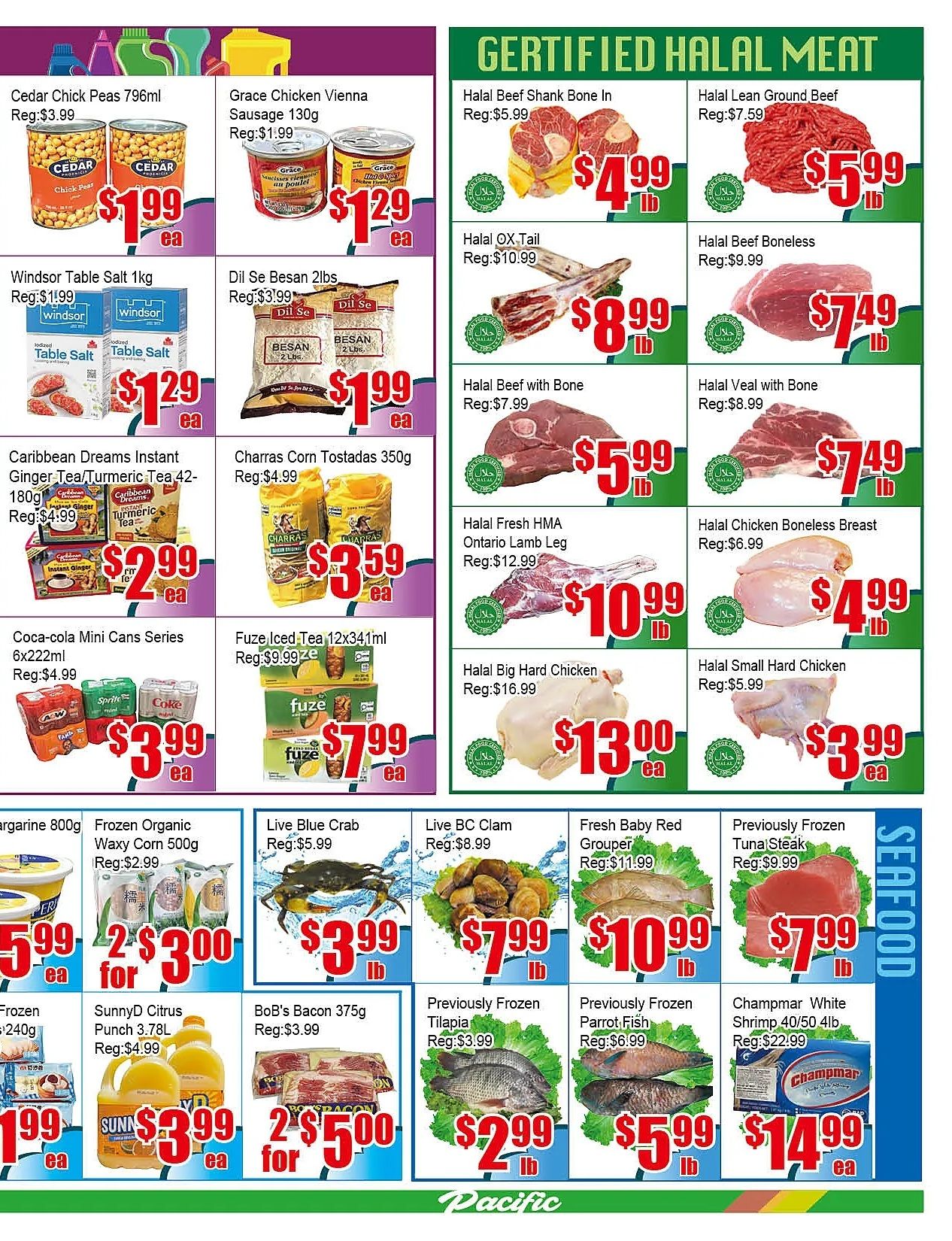 Pacific Fresh Food Market (Pickering) Flyer September 25 to October 1