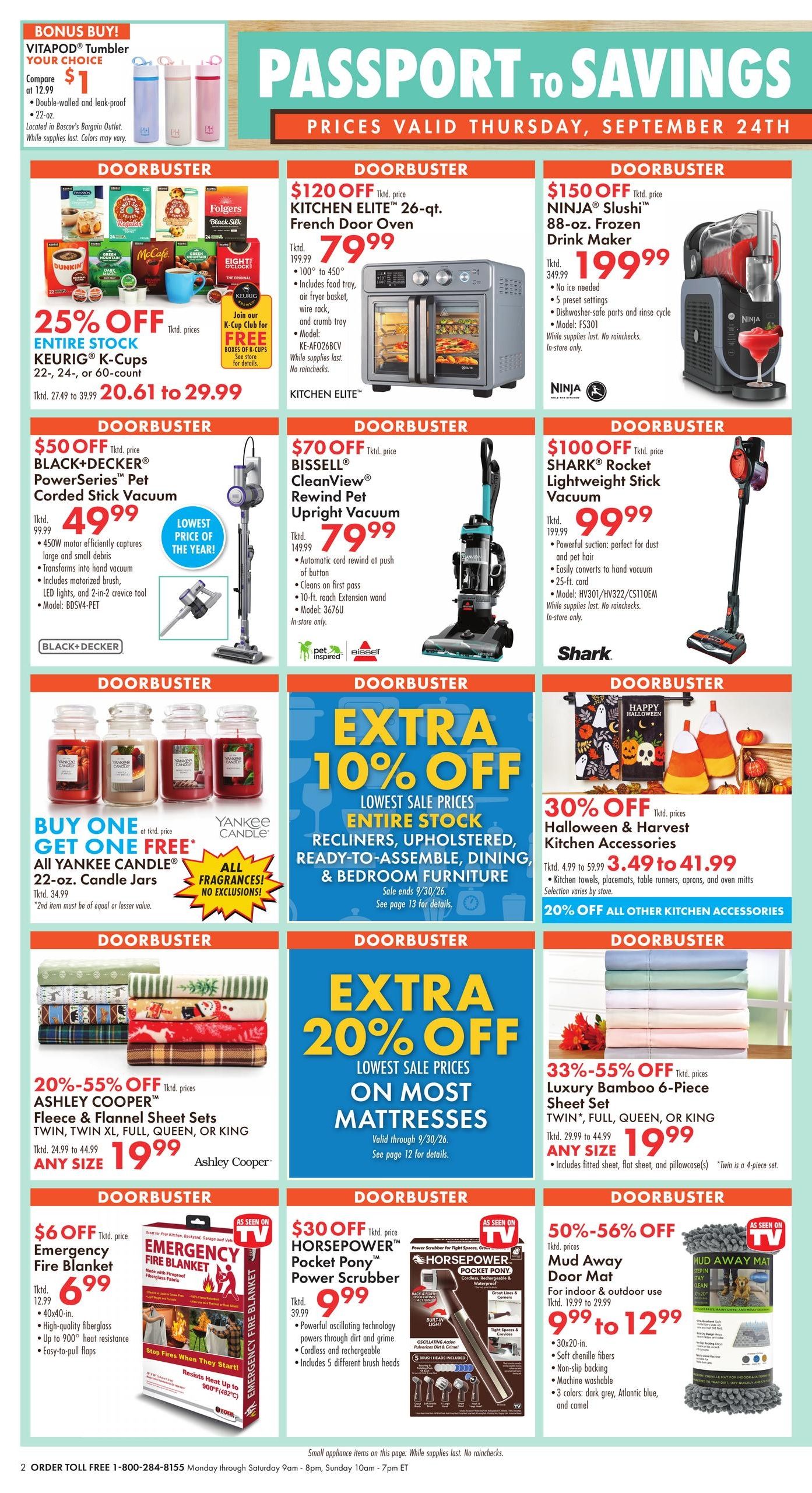 Boscov's Boscov’s Weekly Weekly Ad September 24 - 30, 2026