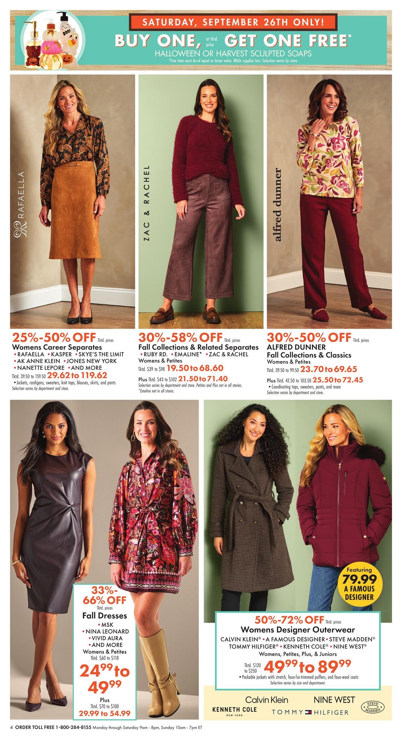 Boscov's Boscov’s Weekly Weekly Ad September 24 - 30, 2026