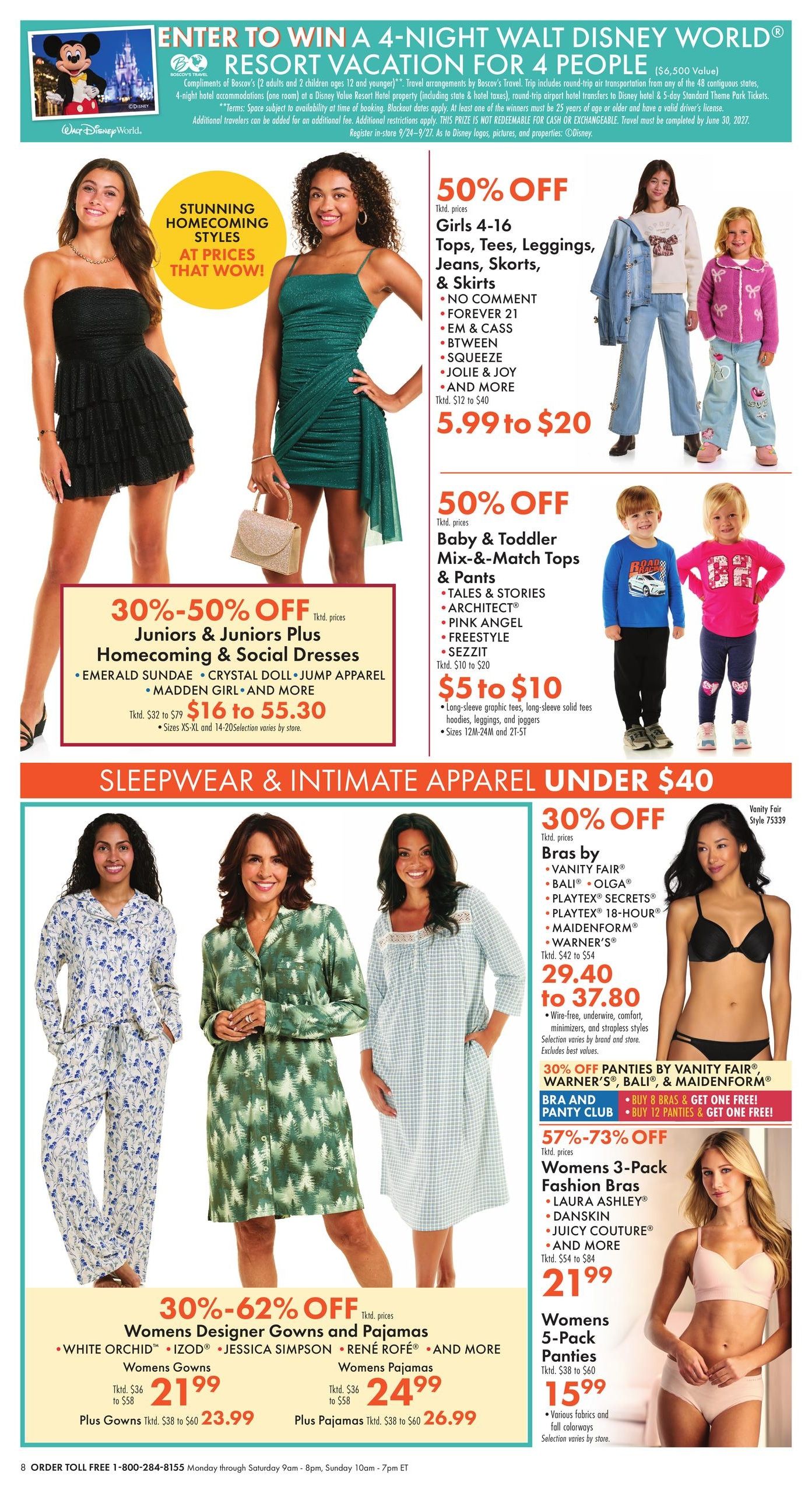 Boscov's Boscov’s Weekly Weekly Ad September 24 - 30, 2026