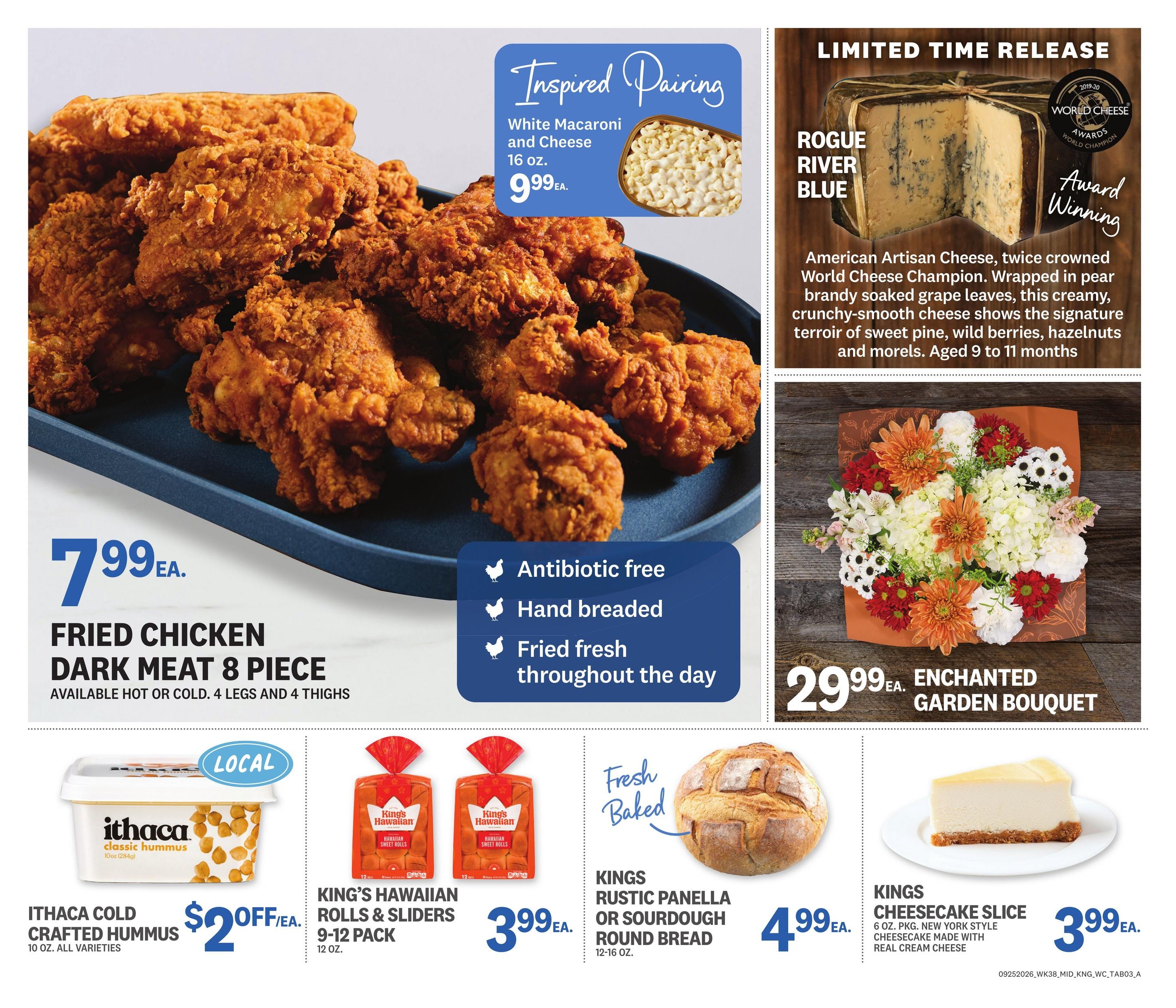Kings Food Markets Weekly Ad September 25 - October 1, 2026