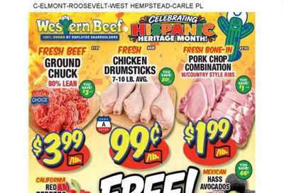 Western Beef (Carle Place Area, NY) Weekly Ad September 24 - 30, 2026