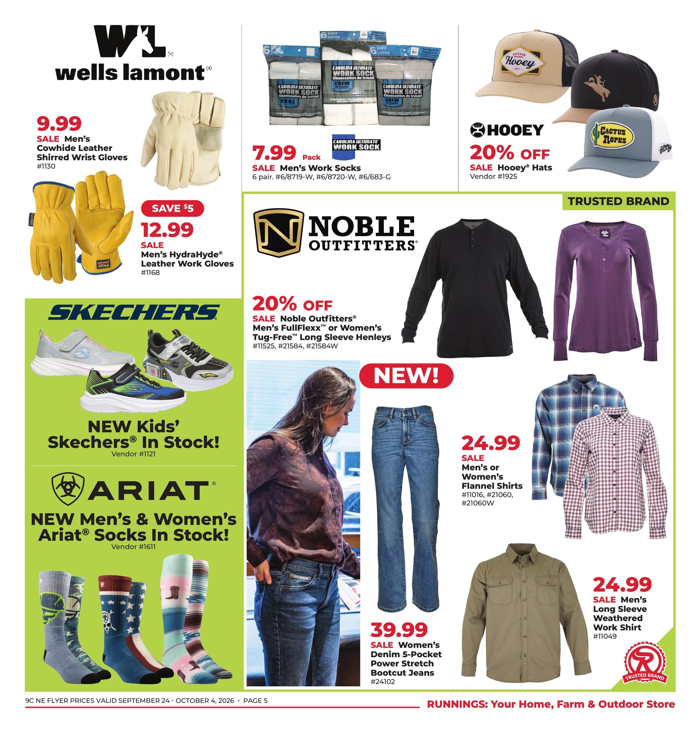 Runnings (Athol Area, MA) October Kick-Off! Weekly Ad September 24 - October 4, 2026