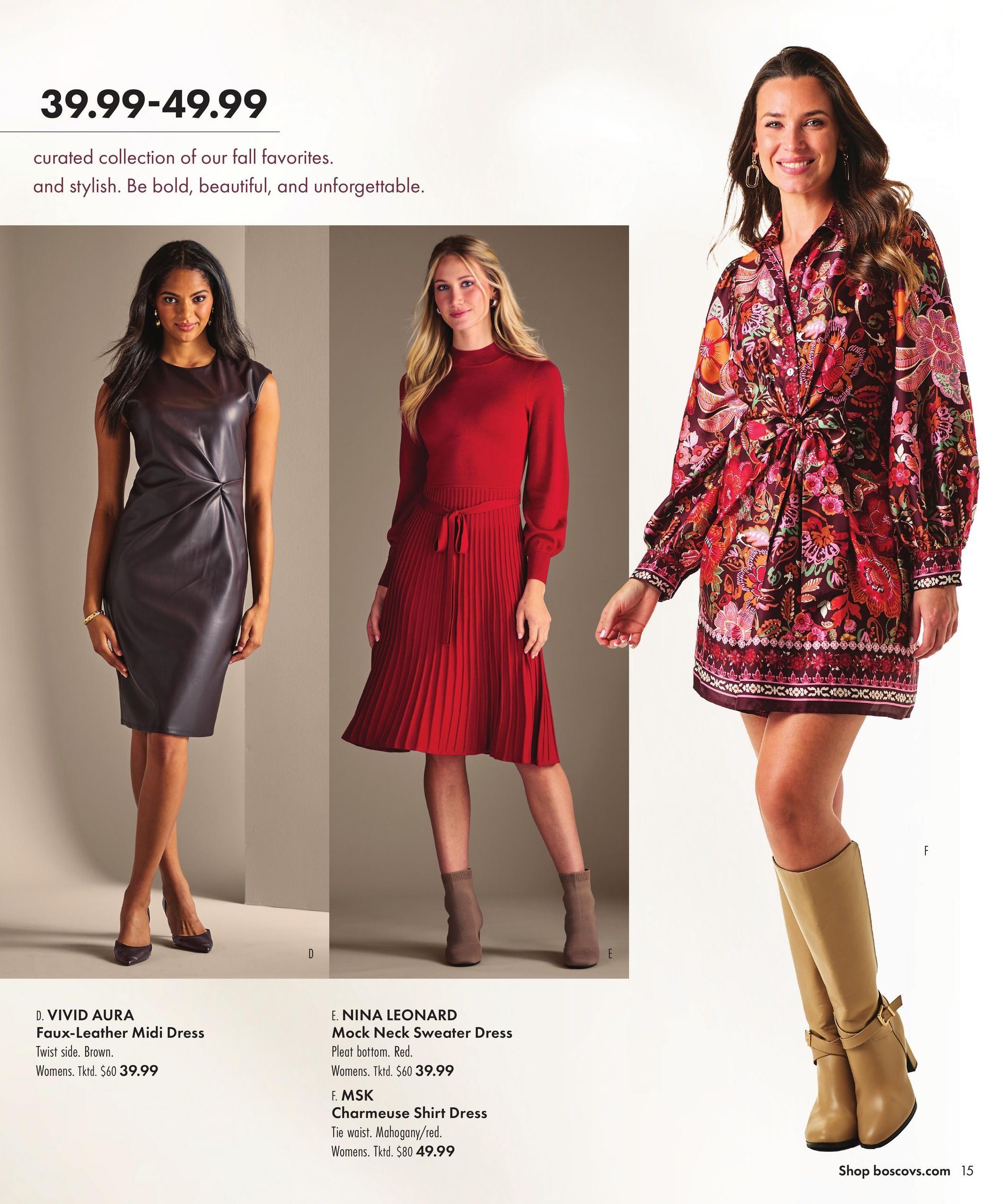 Boscov's Fall Fashion Weekly Ad September 24 - October 7, 2026