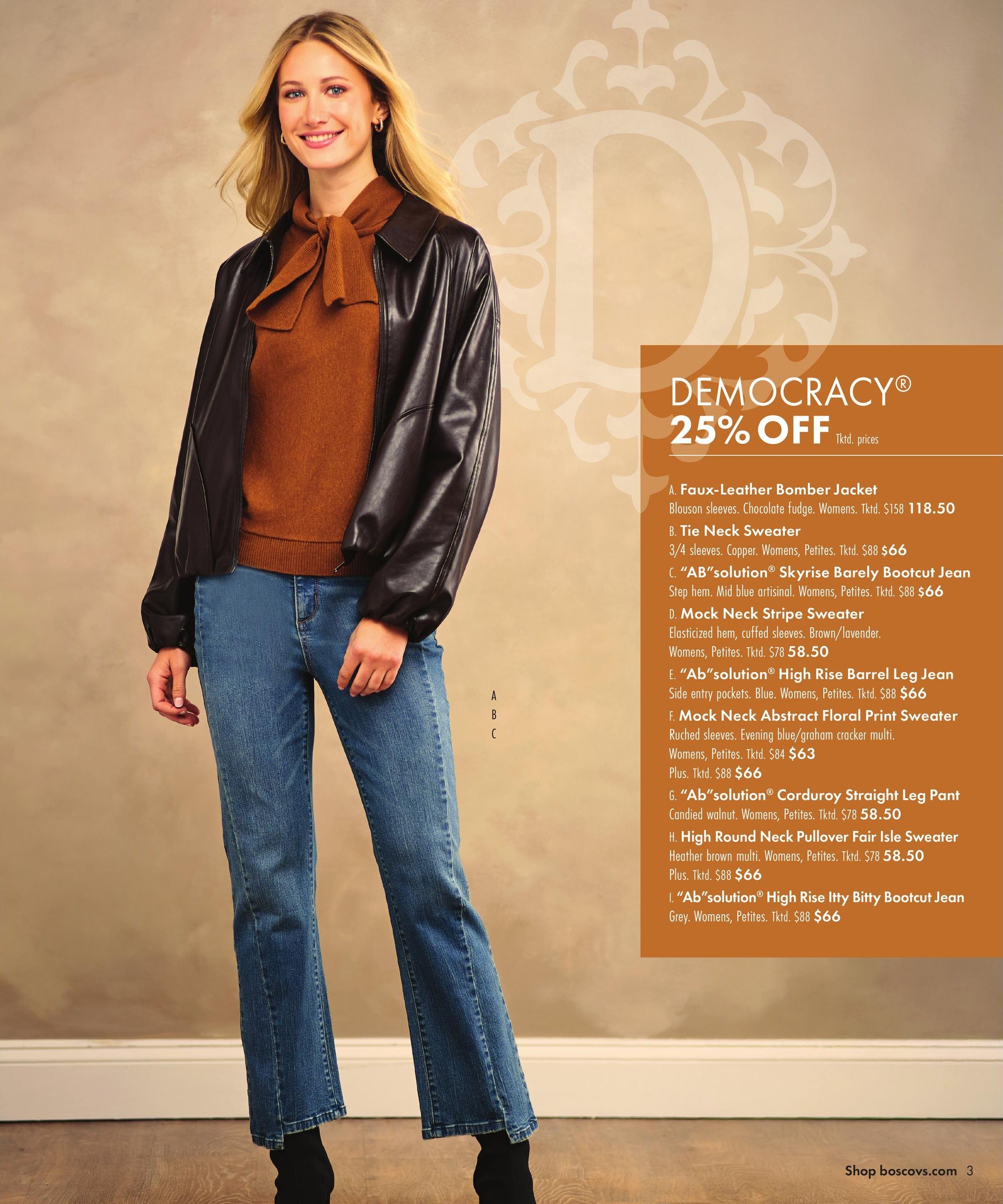 Boscov's Fall Fashion Weekly Ad September 24 - October 7, 2026
